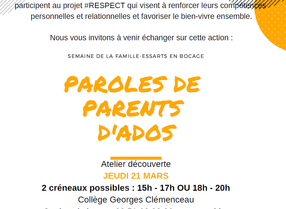 Semaine de la Parentalité