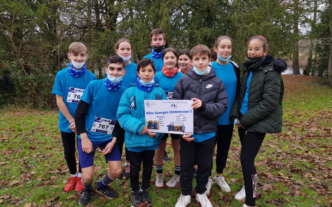 Minimes et Benjamins au cross académique