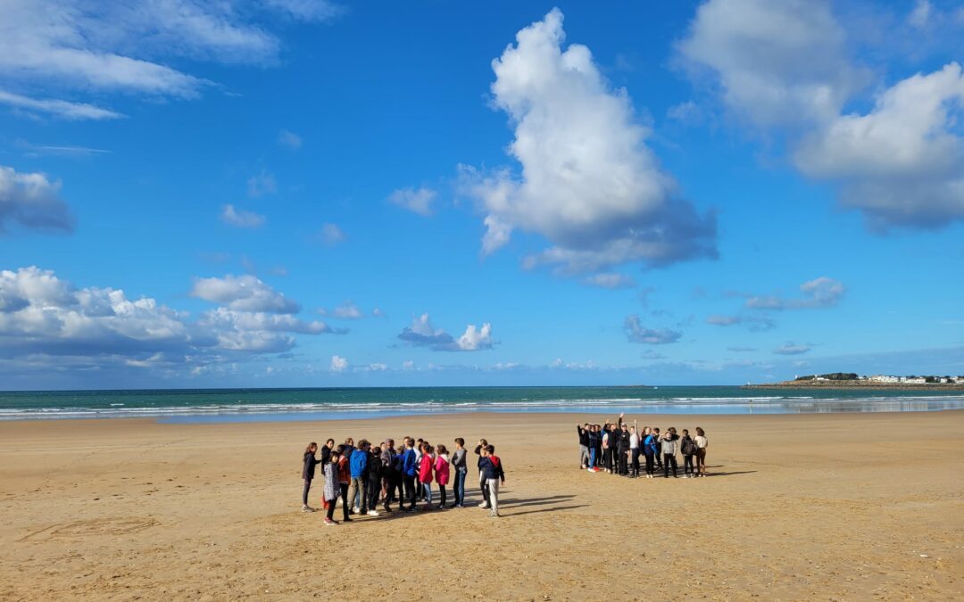 Les élèves de sixième à la découverte du littoral