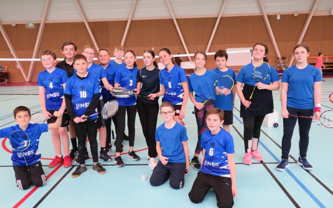 Badminton et tennis de table à l’UNSS