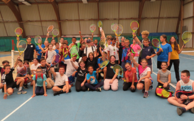Les classes de 5e à l’open de Vendée de tennis