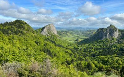 séjour en auvergne – jour 2 groupe escalade/lac Servières